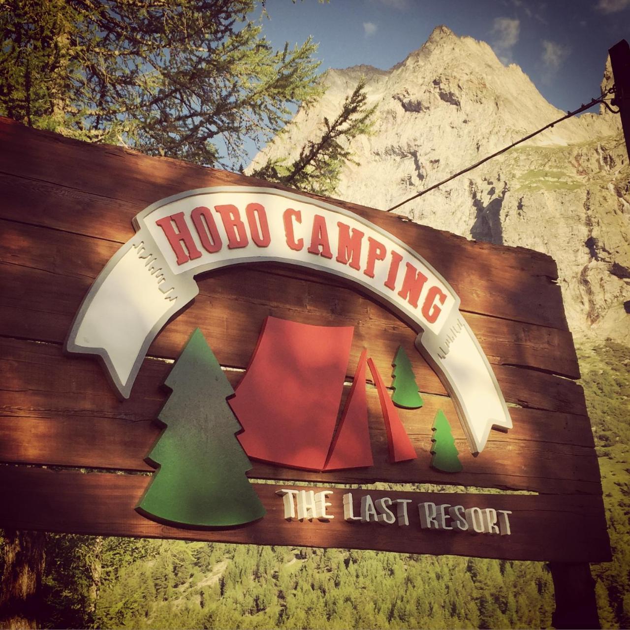 Hobo Camping Courmayeur Exterior foto